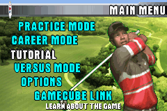 Tiger Woods PGA Tour 2004 screenshot 4 for GameBoy Advance